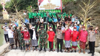 HUT ke-76 TNI, Masyarakat Tangguntiti Terima Hadiah Pompa Hidram