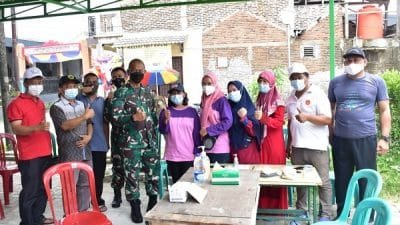 Pangdam Jaya Tinjau Serbuan Vaksinasi di Tigaraksa Tangerang