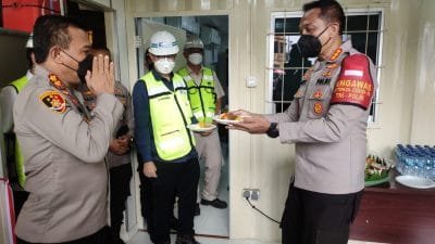 Kapolres Metro Jakarta Barat Resmikan Pos Polisi