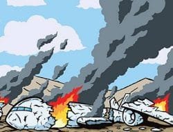 Pesawat Cargo Smart Air Kecelakaan