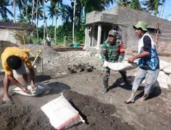 Babinsa Bangun Kebersamaan dengan Masyarakat