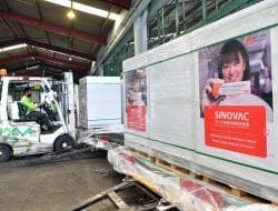 Vaksin Tahap ke-115 Mendarat di Indonesia