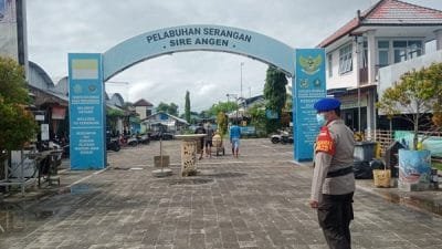 Patroli Dermaga Ponjok Serangan, Satpolairud Polresta Denpasar Sampaikan Pesan Ini ke Warga