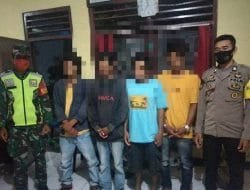 Transaksi Narkoba di Kebun, 4 Pemuda Ditangkap Polisi