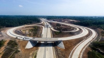 Pemerintah Mulai Bangun Jalan Tol di Ibu Kota Baru