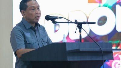 Miliki GOR Setara, Menpora Amali Minta Pemkab Batola Tingkatkan pembinaan atlet