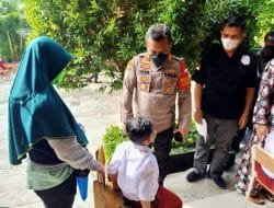 Ribuan Anak Tervaksin di Tamansari
