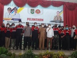 Kasdim 1608/Bima Hadiri Pelantikan FPRB Mbojo Matenggo Kota Bima