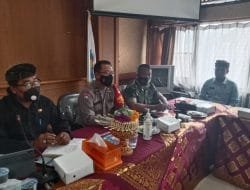 Jelang Nataru, Tripika Abiansemal Gelar Rakor di Kantor Desa Bongkasa