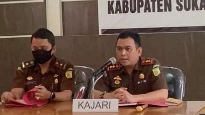 Mantan Sekretaris dan Bendahara DPRD Kabupaten Sukabumi Ditahan