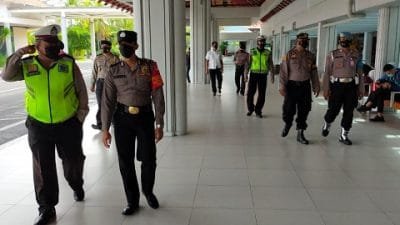 Polsek Udara Polresta Denpasar Aktif Gelar Patroli Prokes