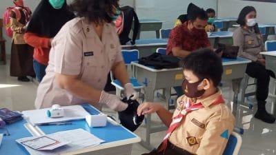 Pemkab Tangerang Gelar Vaksinasi Anak di Mal
