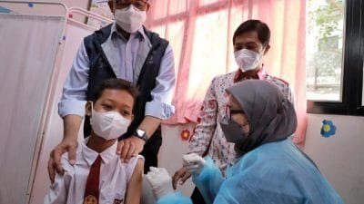 Vaksinasi Anak Sudah Mencapai 561 Ribu Orang