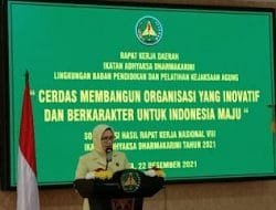 Ketua IAD Badiklat Kejaksaan RI Beri Pesan Motivasi dalam Sambutannya saat Rakerda