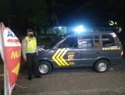 Unit Samapta Polsek Abiansemal Semangat Lakukan Patroli