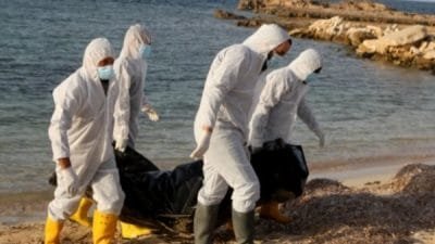 Kapal Migran Tenggelam,  28 Mayat Ditemukan di Pantai Libya