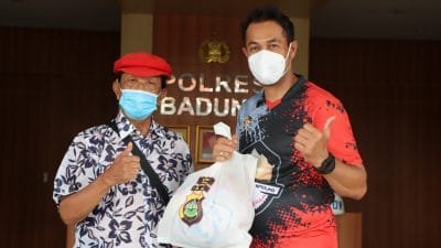 Kapolres Badung Peduli Purnawirawan Polri