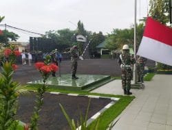 Kasdim Surabaya Utara Pimpin Upacara 17-an