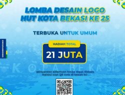 Berhadiah Rp 21 Juta, Yuk Ikutan Lomba Desain Logo HUT ke-25 Kota Bekasi