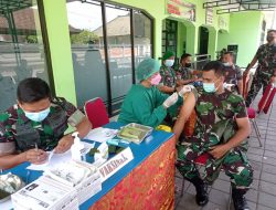 Jajaran TNI di Tabanan Adakan Vaksin Booster