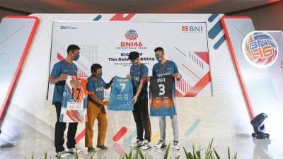 Perkenalkan Susunan Tim Putra, BNI 46 Optimis Raih Prestasi di Proliga 2022