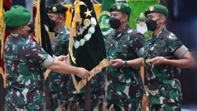 Kasad Dudung Pimpin Sertijab Pangkostrad Mayjen TNI Maruli Simanjuntak
