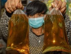 Harga Minyak Goreng di Palembang Masih Mahal