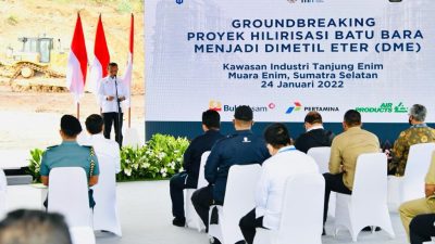 Jokowi Mulai Proyek Gasifikasi Untuk Tekan Impor LPG