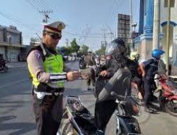 Sebanyak 124 Kendaraan Pelat Khusus Ditilang