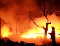 Puluhan Rumah Hangus Terbakar, Ratusan Warga Terpaksa Mengungsi
