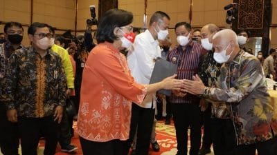 Bupati Asahan Hadiri Sosialisasi UU Harmonisasi Peraturan Perpajakan