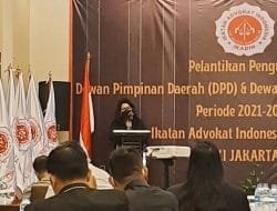Lantik DPD dan DPC IKADIN se-DKI, Susilo Lestari: Jagalah Marwah Advokat