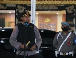 Kapolres Badung Turun Langsung Pimpin Patroli Malam