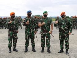 Pangdam XVII/Cenderawasih Lepas Satgas Kopasgat