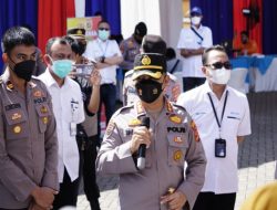 Pelindo Regional 2 Panjang dan Polresta Bandar Lampung, Gelar Vaksinasi Booster