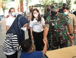 Pangdam Jaya Tinjau Vaksinasi di Sekolah Pelita Harapan Bekasi