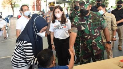 Pangdam Jaya Tinjau Vaksinasi di Sekolah Pelita Harapan Bekasi