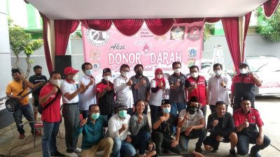 Ormas Oi Jakarta Utara menggelar kegiatan Donor Darah