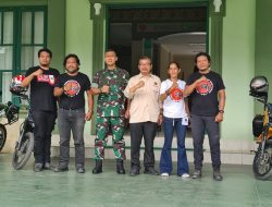 Tim Jelajah Kebangsaan Wartawan PWI Kunjungi Makorem 143/Halu Oleo