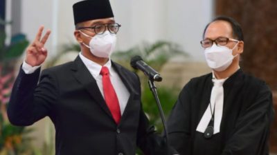 Jokowi Lantik Andi Widjajanto sebagai Gubernur Lemhanas