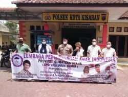 Polsek Kota Kisaran Polres Asahan Terima Penghargaan dari LPAI