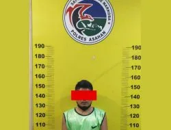 Gerebek Kampung Narkoba, Polres Asahan Amankan Pria Ini