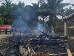 Rumah Karyawan PTPN III Ludes Diamuk Si Jago Merah