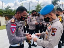 Bidpropam Polda Kepri Laksanakan Penegakan, Ketertiban Disiplin di Polres Bintan