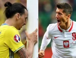Tekuk Swedia 2-0, Polandia Melangkah Mulus ke Qatar