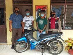 Polsek BP Mandoge Polres Asahan Ringkus Pelaku Curanmor Beserta Penadah