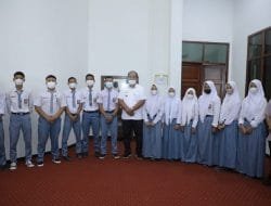 Audiensi dengan Pelajar SMA Negeri 3 Kisaran, Ini Pesan Wakil Bupati Asahan