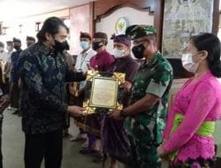 Kodim 1610/Klungkung Terima Penghargaan dari BDPHN