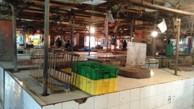 Pedagang daging mogok