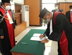 Wahyu Iman Santosa Resmi Jabat Wakil Ketua PN Jaksel